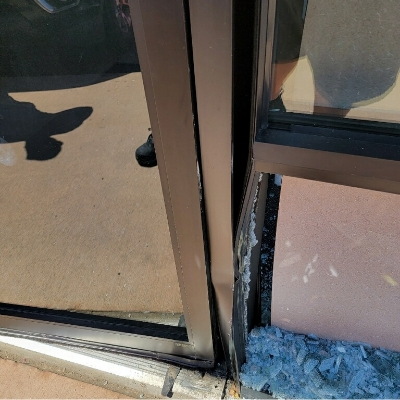 Broken-storefront-frame-at-UPS